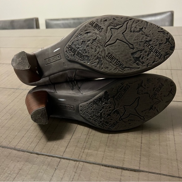 PIKOLINOS VERONA Grey ANKLE BOOT BOOTIES Sz EU 42 US 11-12 leather waterproof - Picture 9 of 15